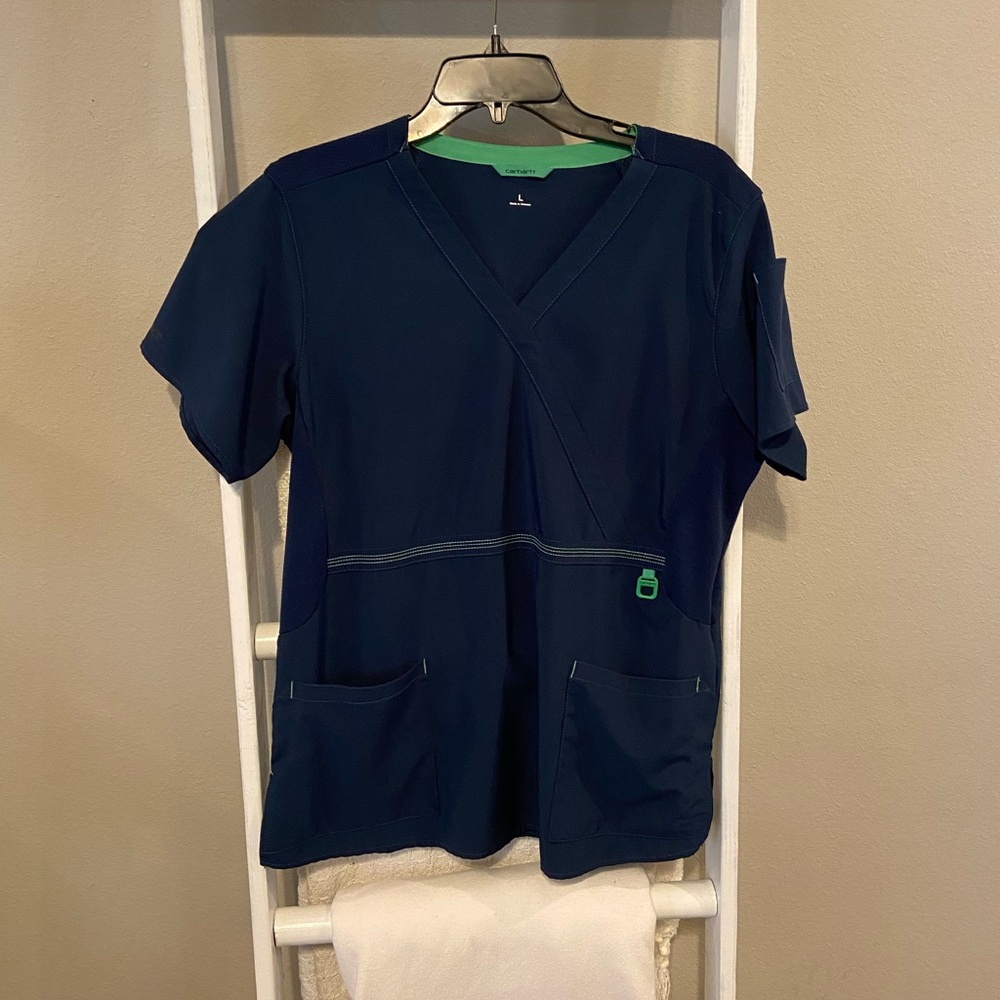 Navy Carhartt Scrub Set